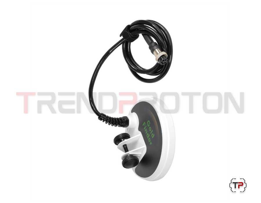 Detetor de Metais com 2 Bobines / Deteta Ouro, Prata, Alumínio