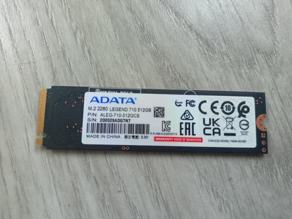 Dysk SSD M.2 NVMe Adata 512GB
