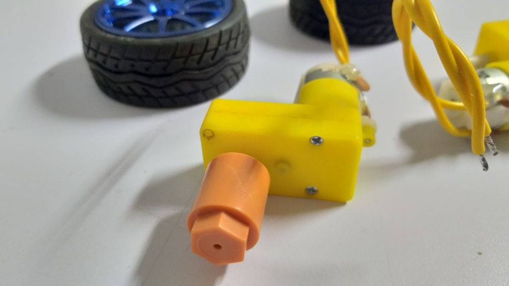 Conjunto Motores 3v Robótica com Rodas