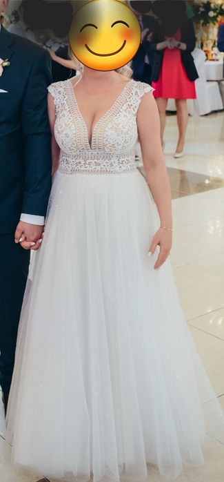 Wyjątkowa suknia ślubna rozmiar 36