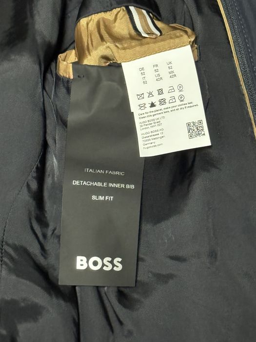 Вовняне пальто BOSS (оригінал, нова колекція)
