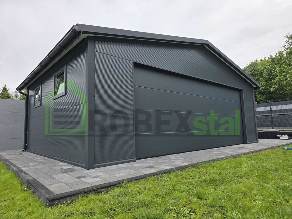 garaż ocieplany 7x5 z płyty warstwowej PIR5cm montaż cały kraj