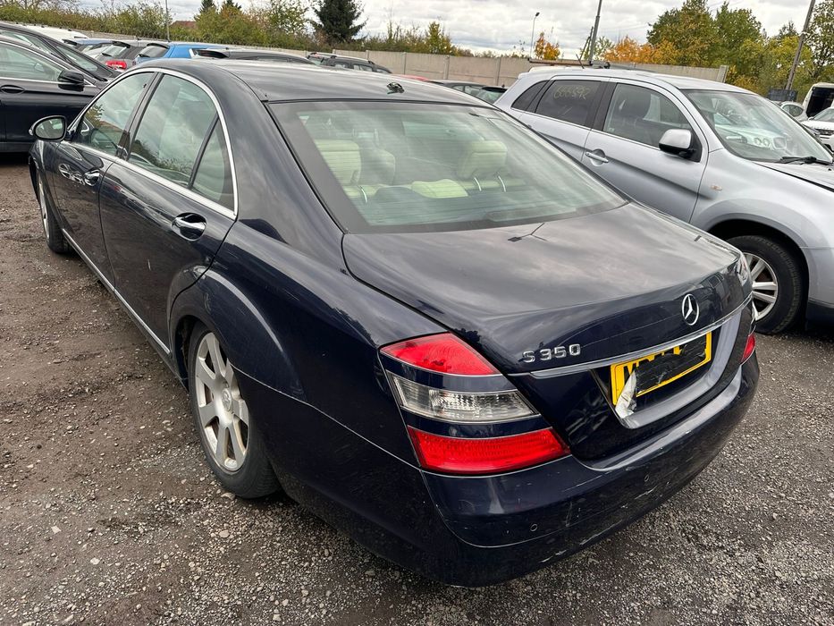 Mercedes S350 silnik 3.5 Benzyna 2007r,Anglik z kluczykami