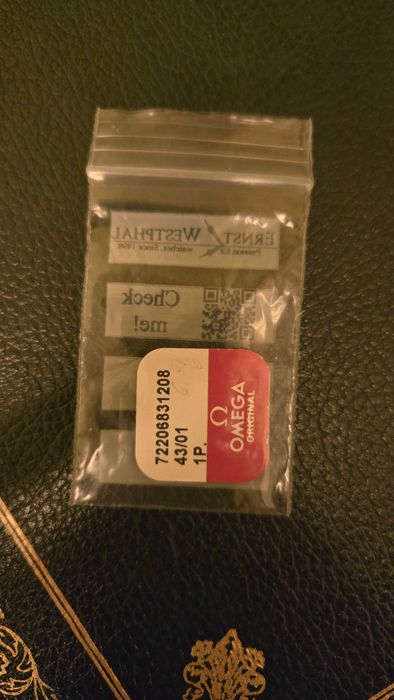 Часы Omega  пружина