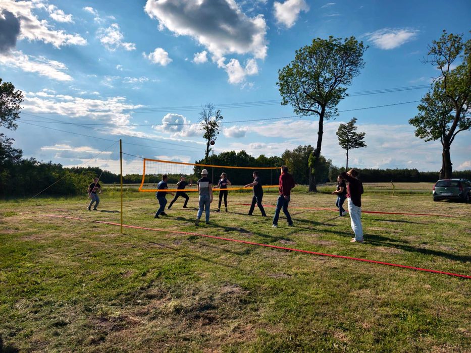 Domek letniskowy nad stawem - ognisko/grill/las/siatkówka