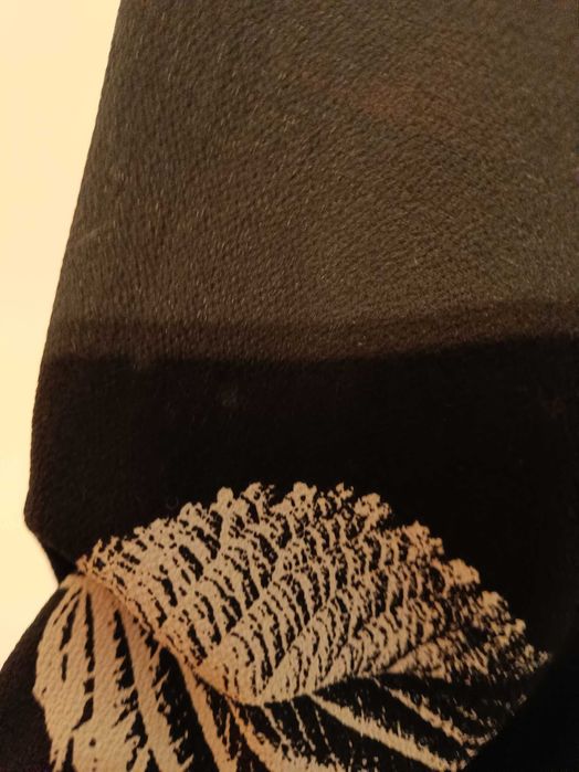 Vestido tecido fino traçado na cintura