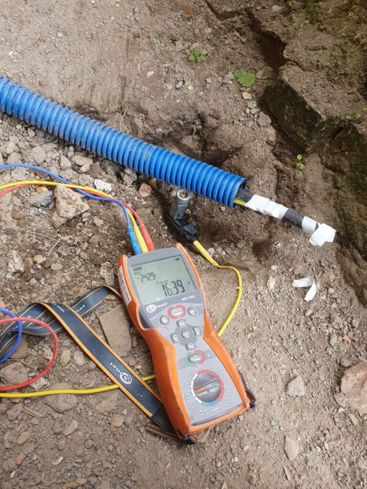Elektryk instalacje elektryczne uziemienie pomiary uziom