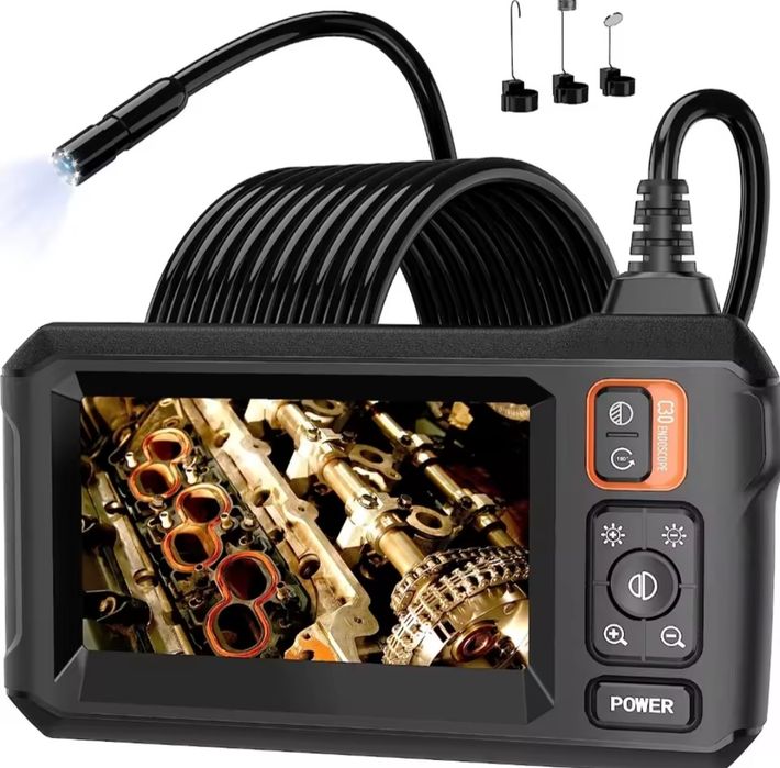 C30 câmera endoscópica de módulo curto de 2,7 cm 8 mm 1 m endoscópio d