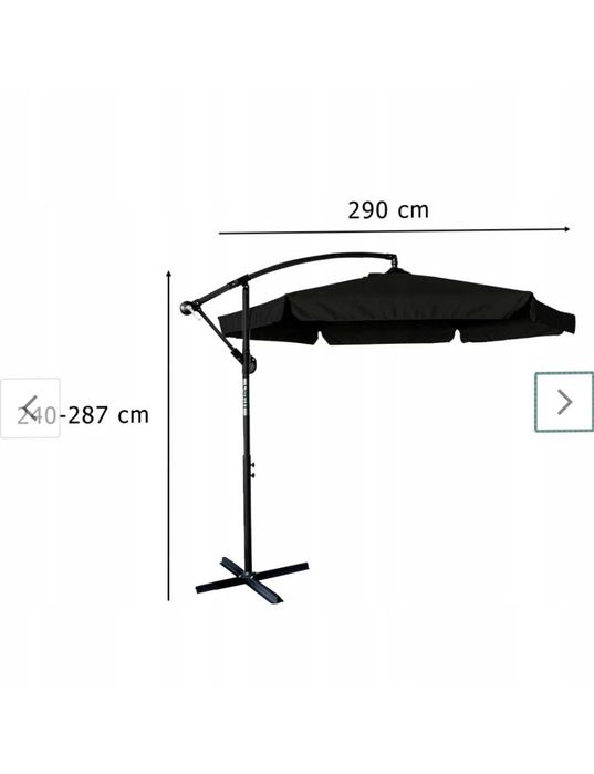 Nowy Parasol ogrodowy duży