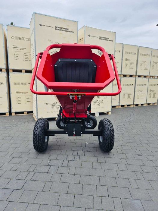 KRYSSPOL! Raty 10x699zł Profesjonalny rozdrabniacz rębak spalinowy do gałęzi 15cm ze sprzęgłem palenie kluczyk Loncin 15KM 420cc stabliny do lasu