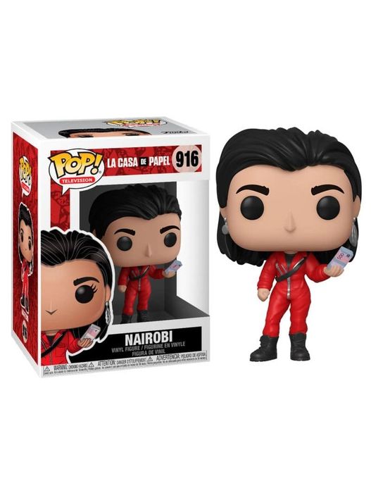 Figuras Funko Pop (Naruto, Dumbledore, Nairobi, Goku)