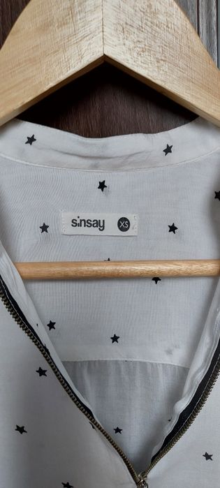 Koszula z zamkiem w gwiazdki