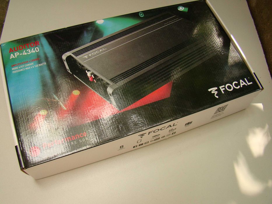 Усиитель автомобильный 4х канальный Focal AP-4340/новый/