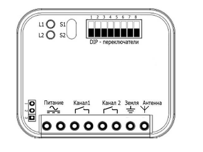 Зовнішній універсальний радіоприймач RX-Multi в автоматику, шлагбаум