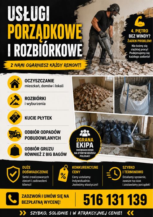 Wywóz Śmieci po budowlanych