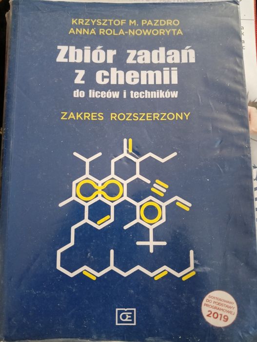 Zbiór zadań z chemii zakres rozszerzony