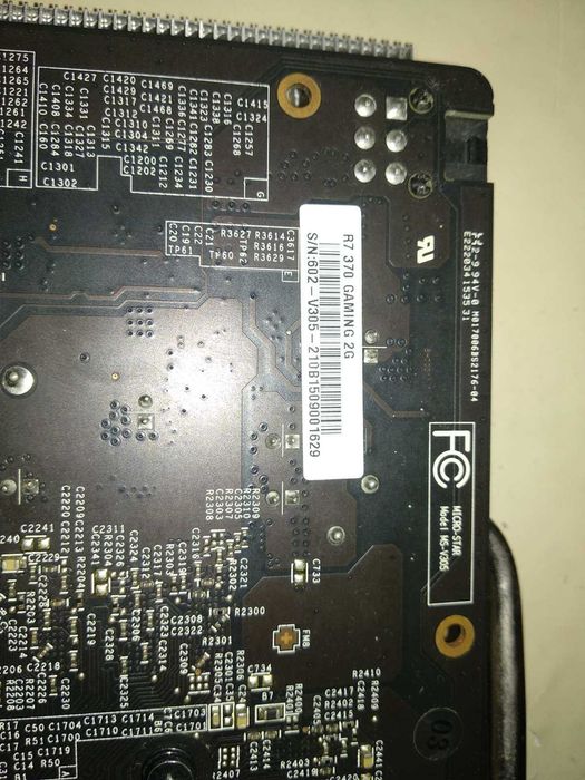 Продам видеокарту r7 370 gammingg 2gb