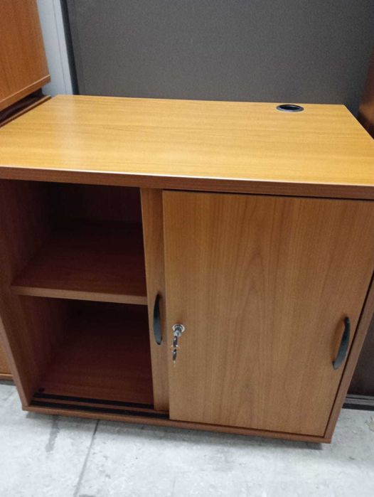 Komoda drzwi przesuwne 80x72cm komody szafy szafki biurowe