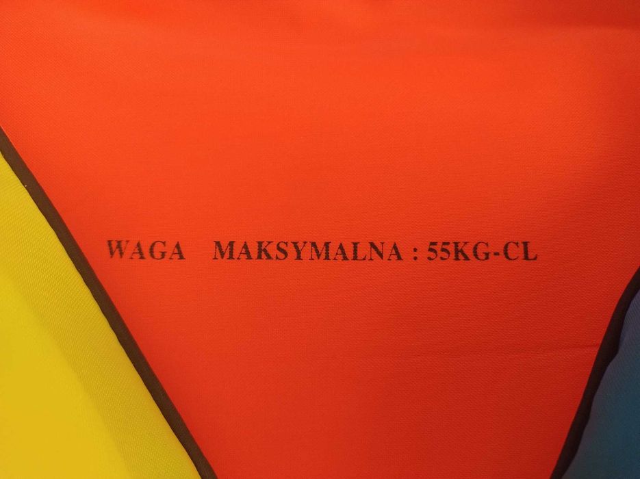 Kamizelka ratunkowa waga max 55 kg