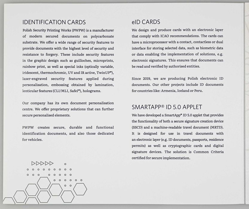 ID Republic of science. Unikat. Studyjny dokument z folderem.