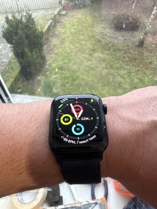 Apple watch se 2 gen 44 mm Midnight Aluminium Case  Sport Loop