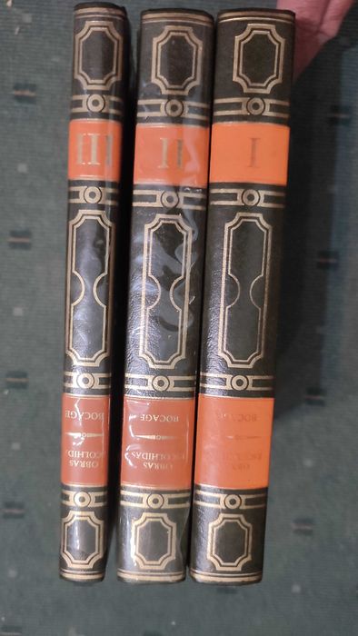 Bocage - Obras Escolhidas - 3 Volumes