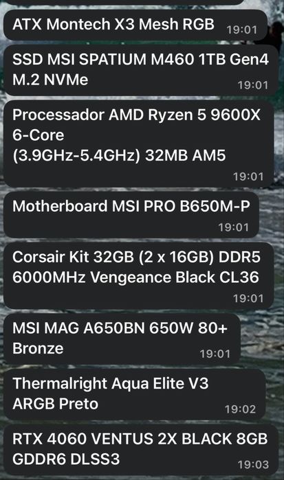 Torre gaming ryzen