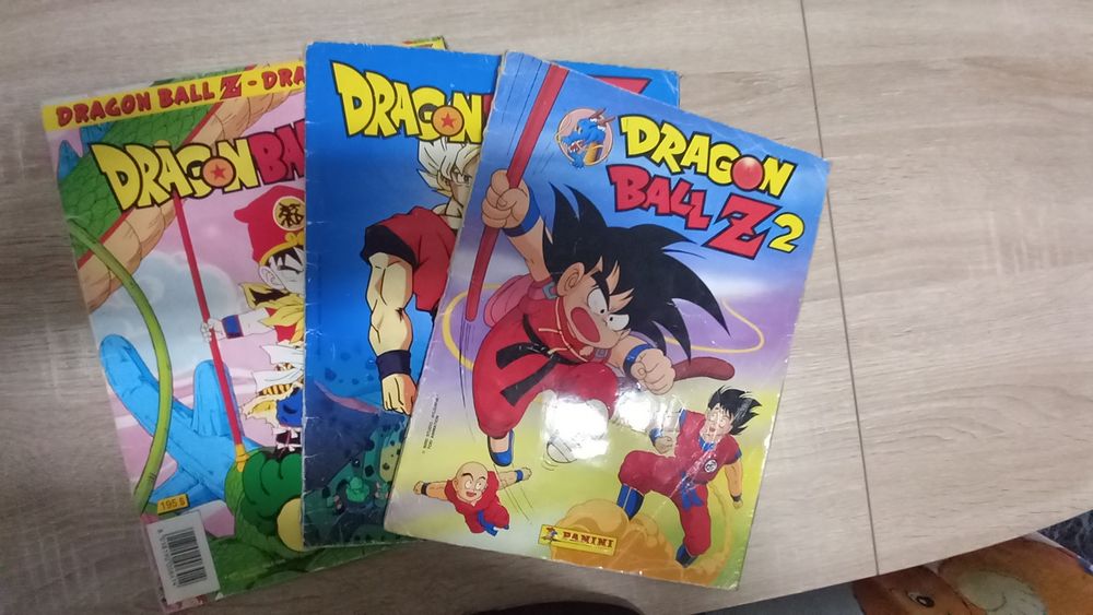 Cadernetas Dragon Ball Z Panini
