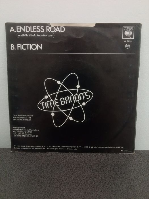 Vinil single Time Bandits