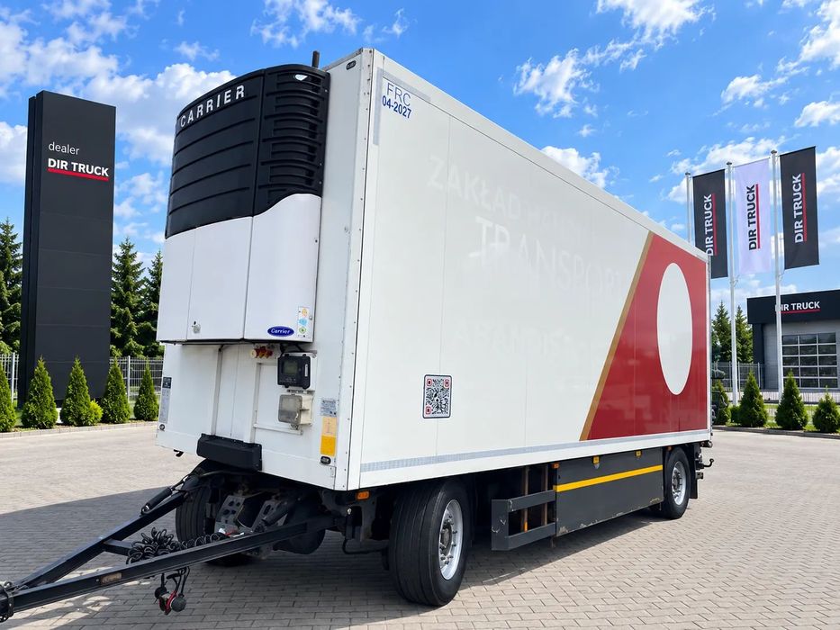 Schmitz Cargobull AKO18 DOPPELSTOCK PRZYCZEPA CIĘŻAROWA CHŁODNIA, AGREGAT CARIER MAXIMA 1300,  OSIE SAF - TARCZA,ŚCIANA 5CM, SKRĘTNY DYSZEL !  Stan Bardzo Dobry