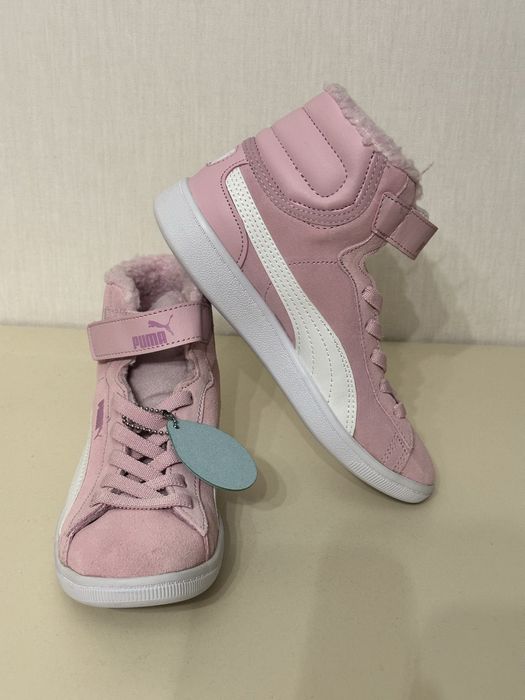 Ботинки весенние. Puma. Оригинал. Замш натуральный