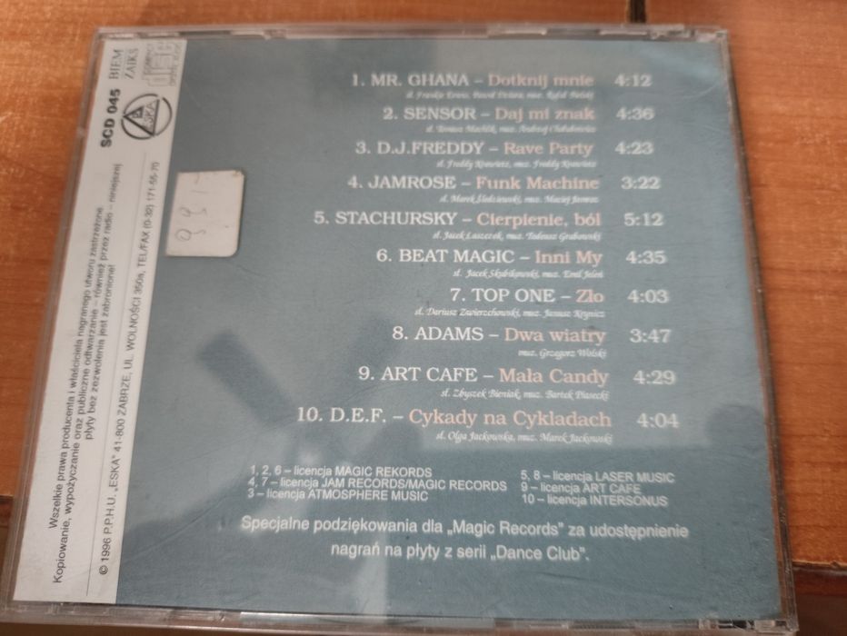 Dance club 5 eska 1995r