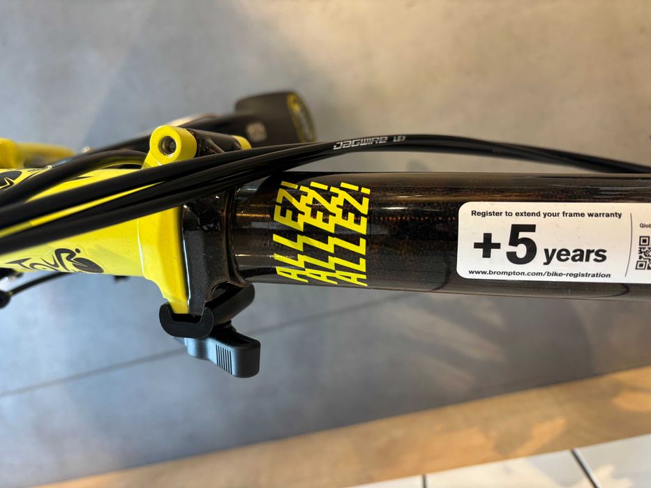 Rower składany Brompton C-line M6L limitowana edycja TDF