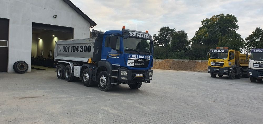 Transport i sprzedaż kruszyw piasku