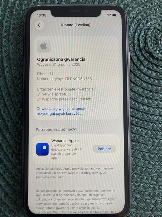 iphon 11 uzywanny rok