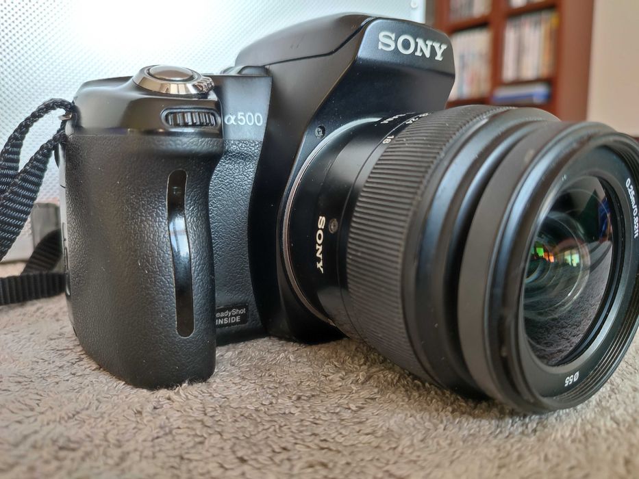 Sony Alpha DSLR-A500 + 2 obiektywy