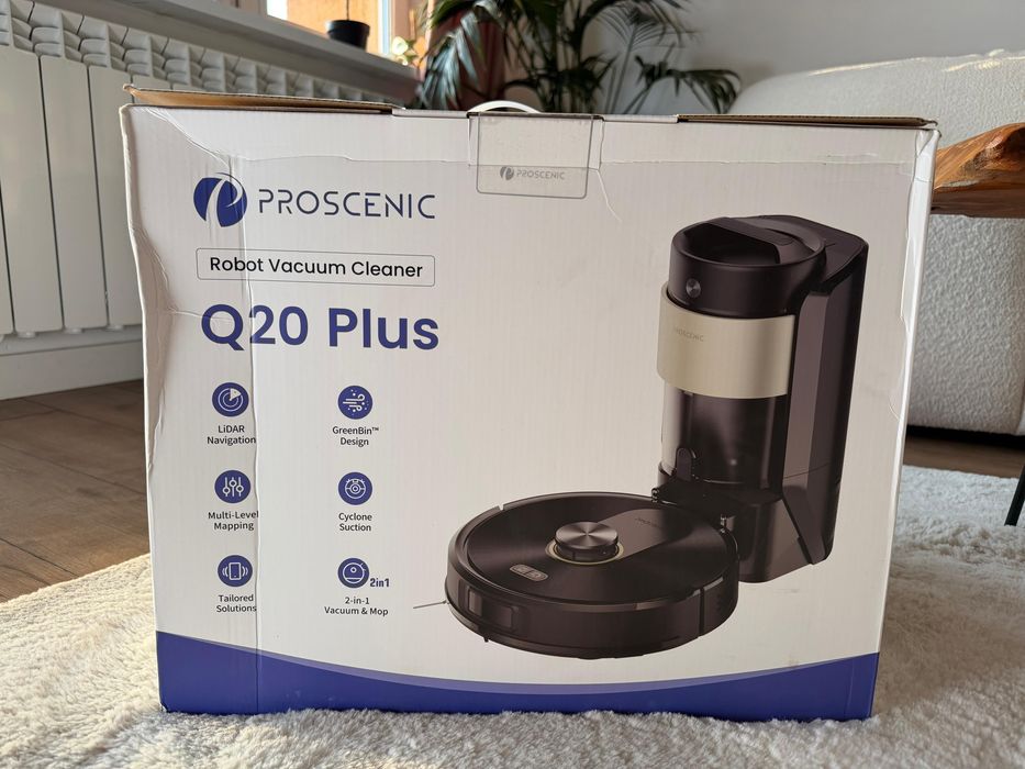 Robot sprzątający z funkcją odkurzania i mopowania Proscenic Q20Plus