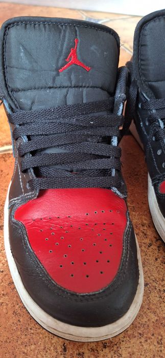 buty jordan czerwone