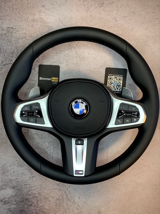 Оригинал ВИБРО ПОДОГРЕВ дорест М руль BMW G30 G32 G05 G01 і тд…