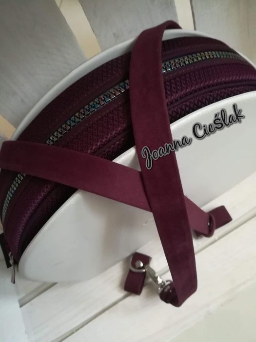BORDO Nowy eco pasek + zaczepy do obag moon light glam moon chase