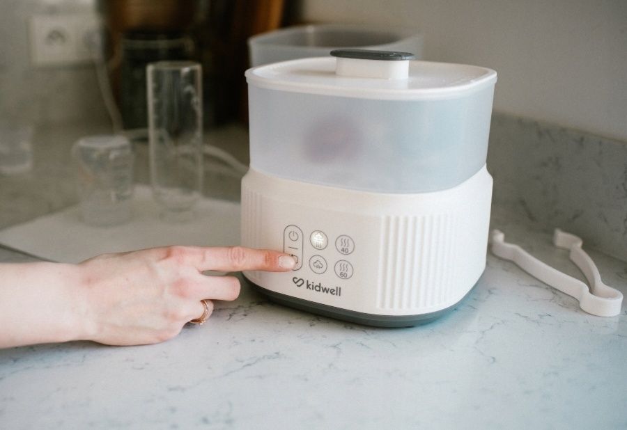 Kidwell STERYLIZATOR do butelek smoczków elektryczny parowy z suszarką