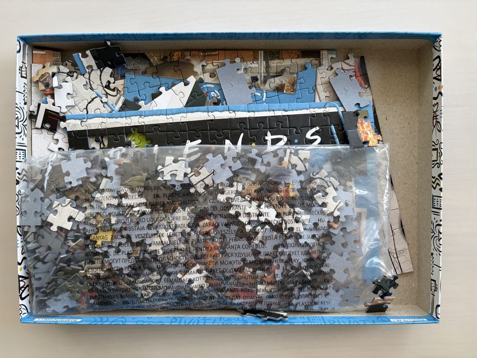 Puzzle Friends The Television Series Serial Przyjaciele 1000