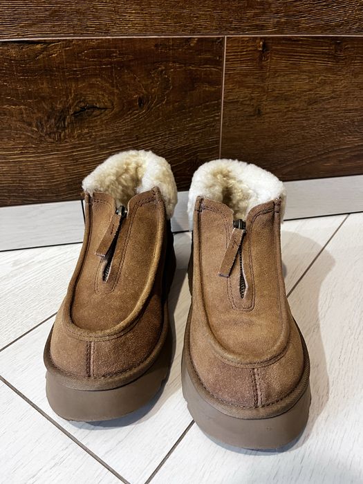 Уги жіночі UGG Funkette Boot Chestnut Suede р. 39 Коричневий