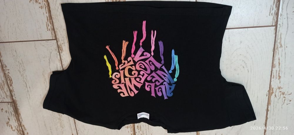 T-shirt dla dziewczynki Coccodrillo 146 z frędzlami