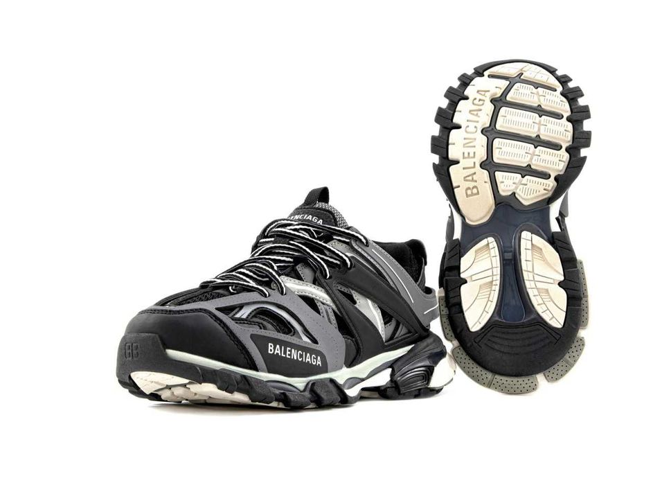 Чоловічі кросівки Balenciaga Track "Grey/Black" Розміри 41-45