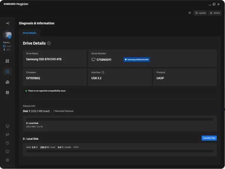 Dysk SSD Samsung 870 EVO 4tb 2.5" Sata III (MZ-77E4T0) (2025.08)