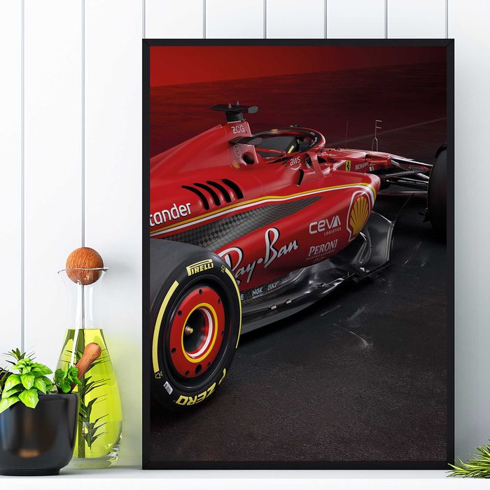 plakat F1, plakat obraz grafika formuła jeden, obraz auto F1 bolid