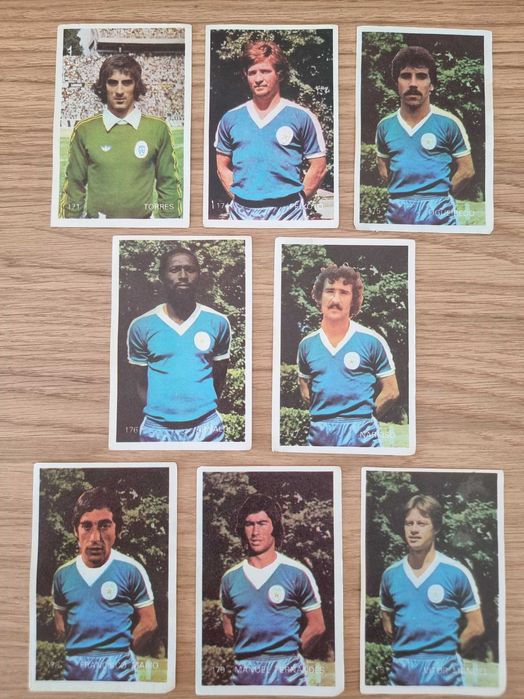 Cromos da equipa de futebol do Amora