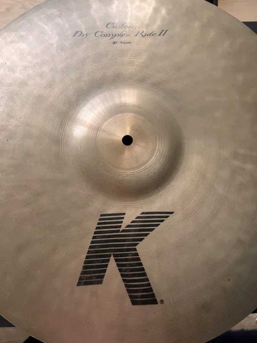 Zildjian K Custom Dry Complex Ride II 20" — excelente estado