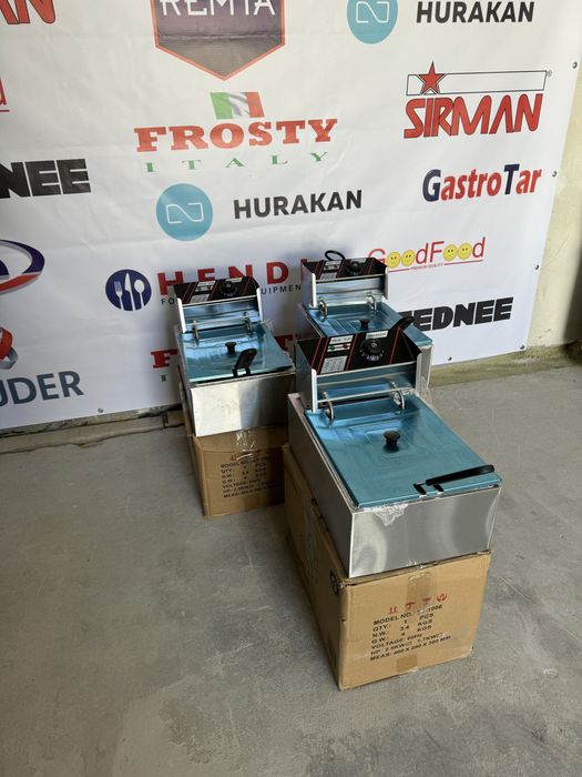 Фритюрниця Професійна Електрина Обєм 6 Літрів Нові!